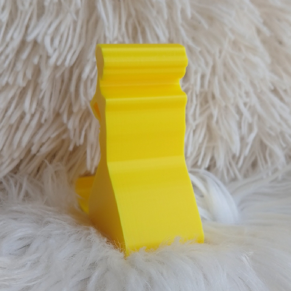 3D Elegant Yellow Silhouette Wallet/Phone Stand - Picture 6 of 9